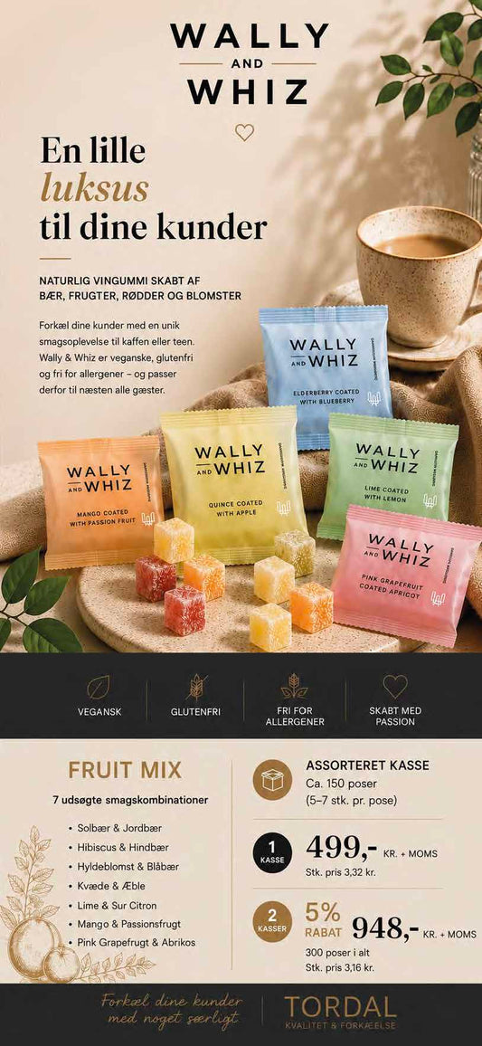 Tordal Konfekture Wally and Whiz