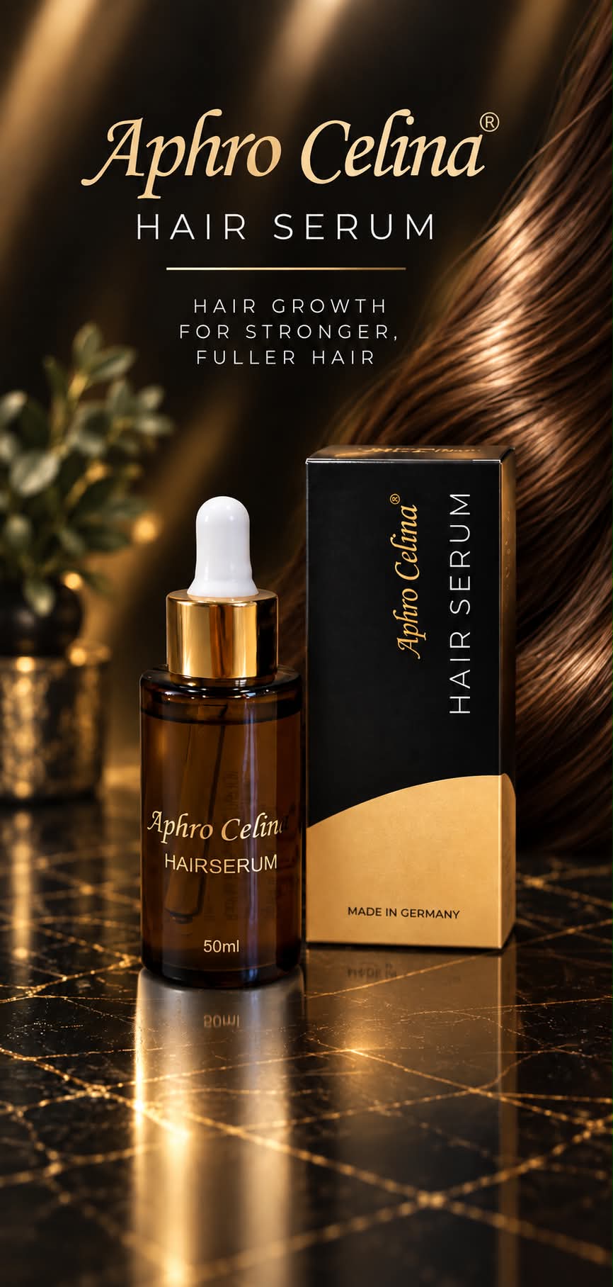 Aphro Celina Hår- & Skæg Serum 50ml